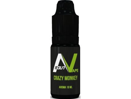 prichut about vape bozz pure 10ml crazy monkey jablka vanilka a tajne koreni