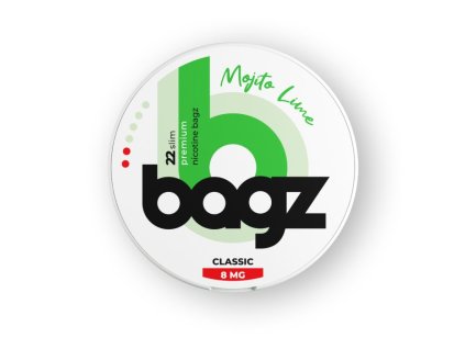 bagz mojito lime mojito a limetka 8mg nikotinove sacky