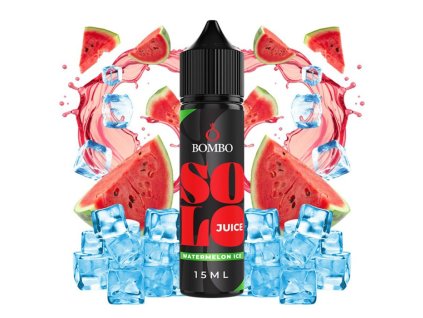 prichut bombo solo juice sv 15ml watermelon ice ledovy vodni meloun