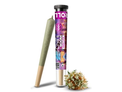 Chills Cannabis Preroll High Lion+JOINT 3D byLUONG.cz