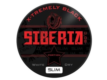 Siberia Black White Dry Slim 43mg