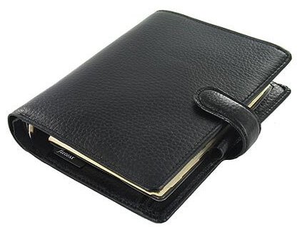Diář Filofax Finsbury kapesní černý 025360