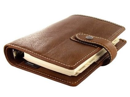 Diář Filofax Malden kapesní hnědý 025842