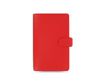Diář Filofax Saffiano Compact červený 022472