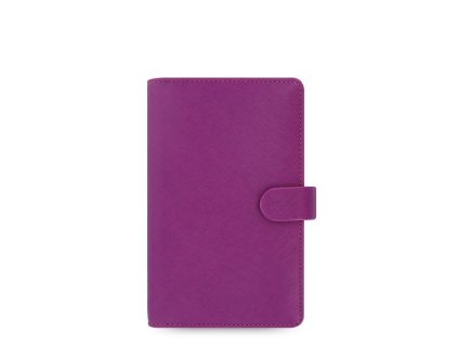 Diář Filofax Saffiano Compact malinový 022475