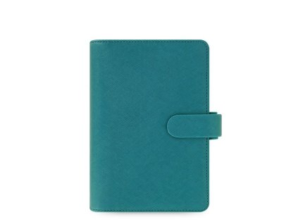 Diář Filofax Saffiano osobní Aquamarine 022530