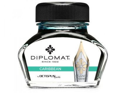 Diplomat Octopus Caribbean lahvičkový inkoust tyrkysový D41001029