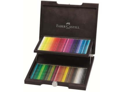 Faber Castell Albrecht Dürer, akvarelové pastelky 72 ks v dřevěné kazetě 117572