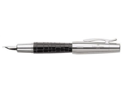 Faber-Castell E-Motion Croco Black, plnicí pero 148230