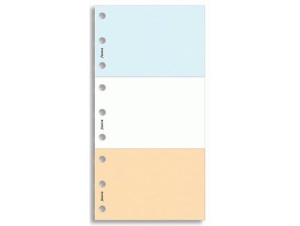 Filofax Jot Pad 3 barevné odtrhovací bločky - Osobní 132222