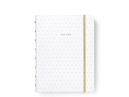Filofax Moonlight White A5 zápisník 179520