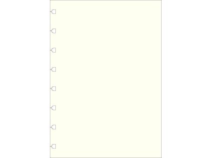 Filofax náhradní listy do zápisníků A5 - čisté 152451