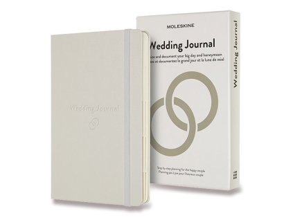 Moleskine Passion Wedding Journal A5 bílý zápisník 1331/1517120