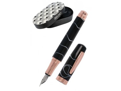 Online Bohemian Art Black Rose, plnicí pero 44045