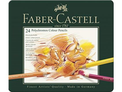 Pastelky Faber Castell Polychromos 24 ks 110024