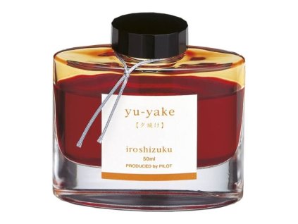 Pilot Iroshizuku Yu-Yake - Sunset, lahvičkový inkoust 1130-YU