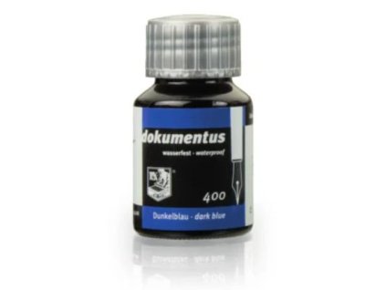 Rohrer & Klingner Dark Blue dokumentní inkoust modrý 50 ml RK41400050