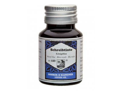 Rohrer & Klingner Royal Blue lahvičkový inkoust modrý 50 ml RK40440050