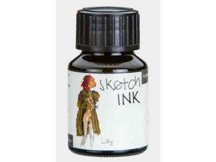 Rohrer & Klingner Sketchink Lilly lahvičkový inkoust khaki 50 ml RK42600050