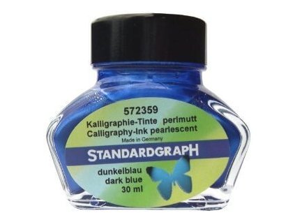 Standardgraph kaligrafický inkoust - Perleťová tmavě modrá 572359