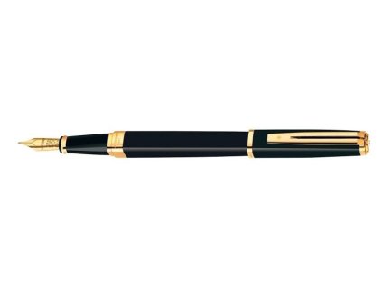 Waterman Exception Slim Black Lacquer GT, plnicí pero 1507/1636930