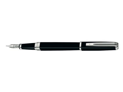 Waterman Exception Slim Black Lacquer ST, plnicí pero 1507/1637005