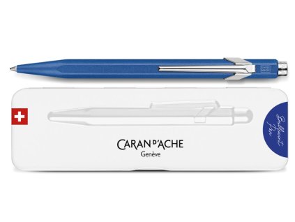 Caran dAche 849 Colormat-X Blue, kuličkové pero 849.635