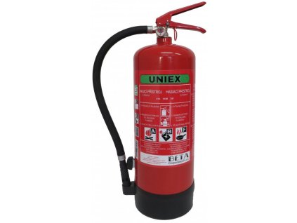 UNIEX Pěnový hasicí přístroj F6 BETA WLi - 6L hašení lithiových baterií