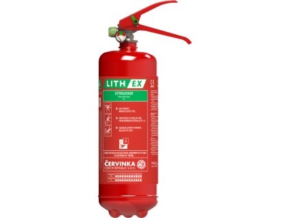 AVD LITH EX2 hasicí přístroj k hašení lithiových baterií 2 l
