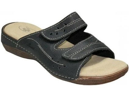 Santé dámské zdravotní pantofle N/124/5H/69 černá- VÝPRODEJ