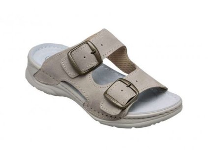 Santé SANTÉ D/10/S12/SP ŠEDÁ zdravotní dámská pantofel -výprodej