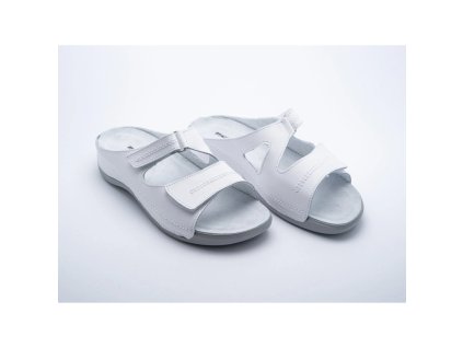 damske pantofle medistyle sarka ls v11 bile (1)