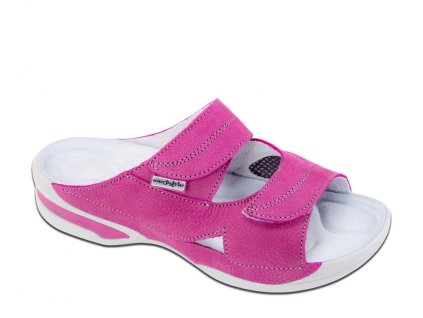 zdravotní dámská pantofel LUCY - halux fialový