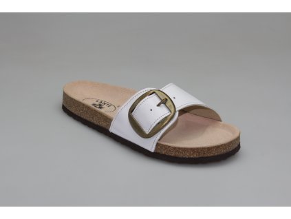 N/61/10/HP BÍLÁ zdravotní dámská pantofel-VÝPRODEJ