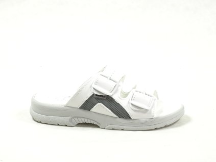 N/517/31S/10/S dámské zdravotní profi pantofle bílé-VÝPRODEJ