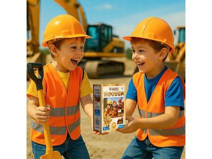 drevene puzzle vesely tym 40 dilku 254154