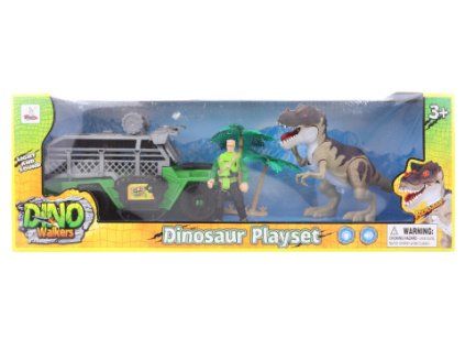 Sada s dinosaurem na baterie