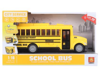 Školní autobus na baterie