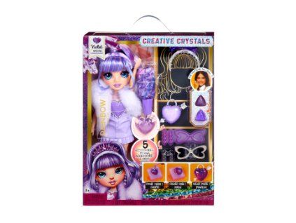 Rainbow High Creative Crystals panenka - Violet Willow TV
