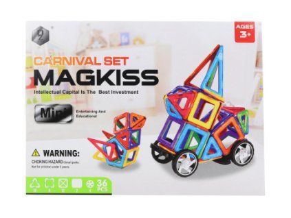 Magnetická stavebnice 36 ks