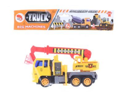 Autojeřáb na setrvačník v sáčku