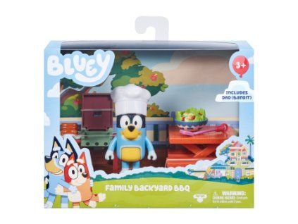 BLUEY Sada na hraní - Grilovací párty
