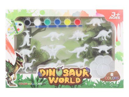 Malovací zvířátka dino