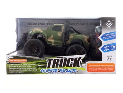 Auto Jeep vojenský RC 1:16