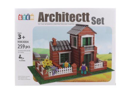 Stavebnice cihly plast