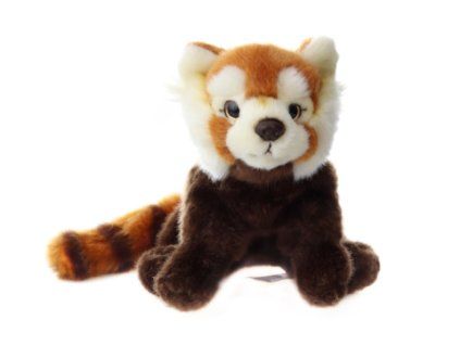Plyš Panda červená 18 cm