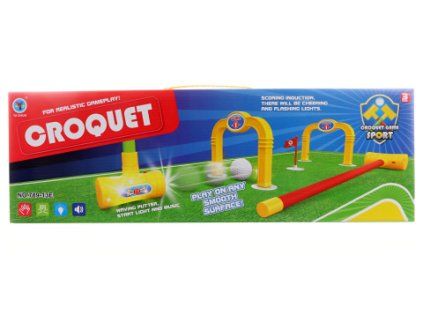 Hra kroket baterie