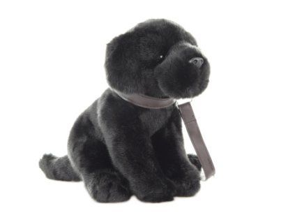 Plyš Labrador s vodítkem 30 cm - ECO-FRIENDLY