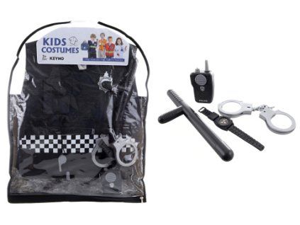 Kostým policie s doplňky