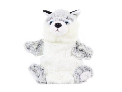 Plyš Pes Husky maňásek 25 cm